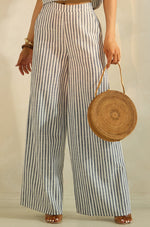 Load image into Gallery viewer, PRINTED LINEN PANTS
