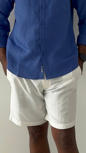 Men Linen Shorts