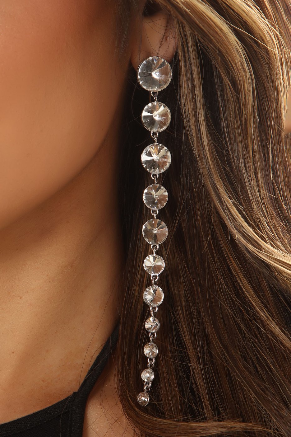 To Classy For You Drop Earrings - Silver