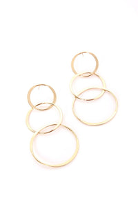 What You Need Earrings - Gold