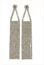 Load image into Gallery viewer, Rhinestone Fringe Earring
