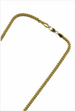 Load image into Gallery viewer, Men’s 14k Gold Plated Snake link 30”
